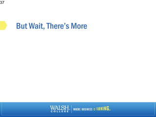 But Wait, There’s More
37
 