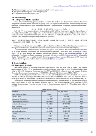 The Impact of Corporate Governance Mechanism on Agency Cost: An ...