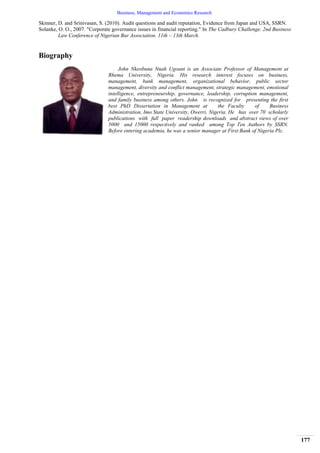 Performance Ratio Analysis and Management Effectiveness | PDF