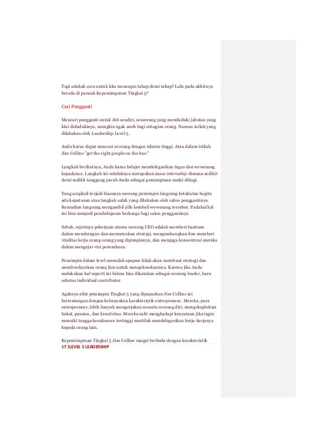 Bmf 34 Level 5 Leadership