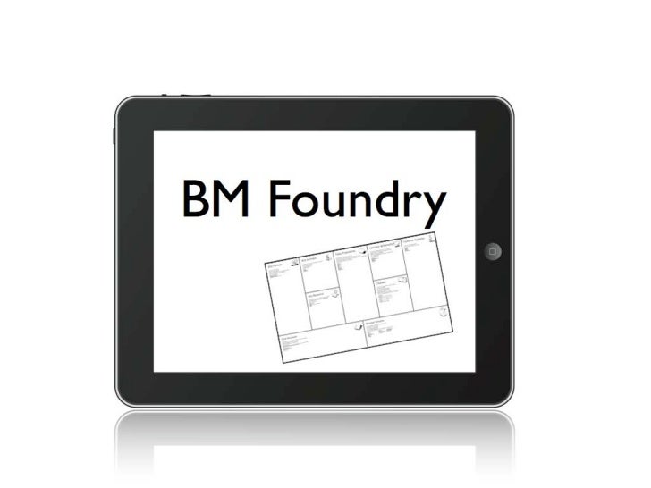 business model foundry using the minimal viable product concept foundry business