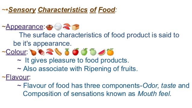 FOOD QUALITY AND CONTROL