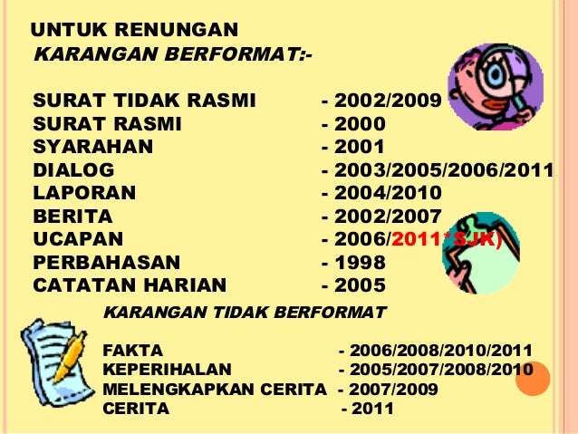 Contoh Soalan Kesalahan Kata Atau Istilah Dan Tata Bahasa 