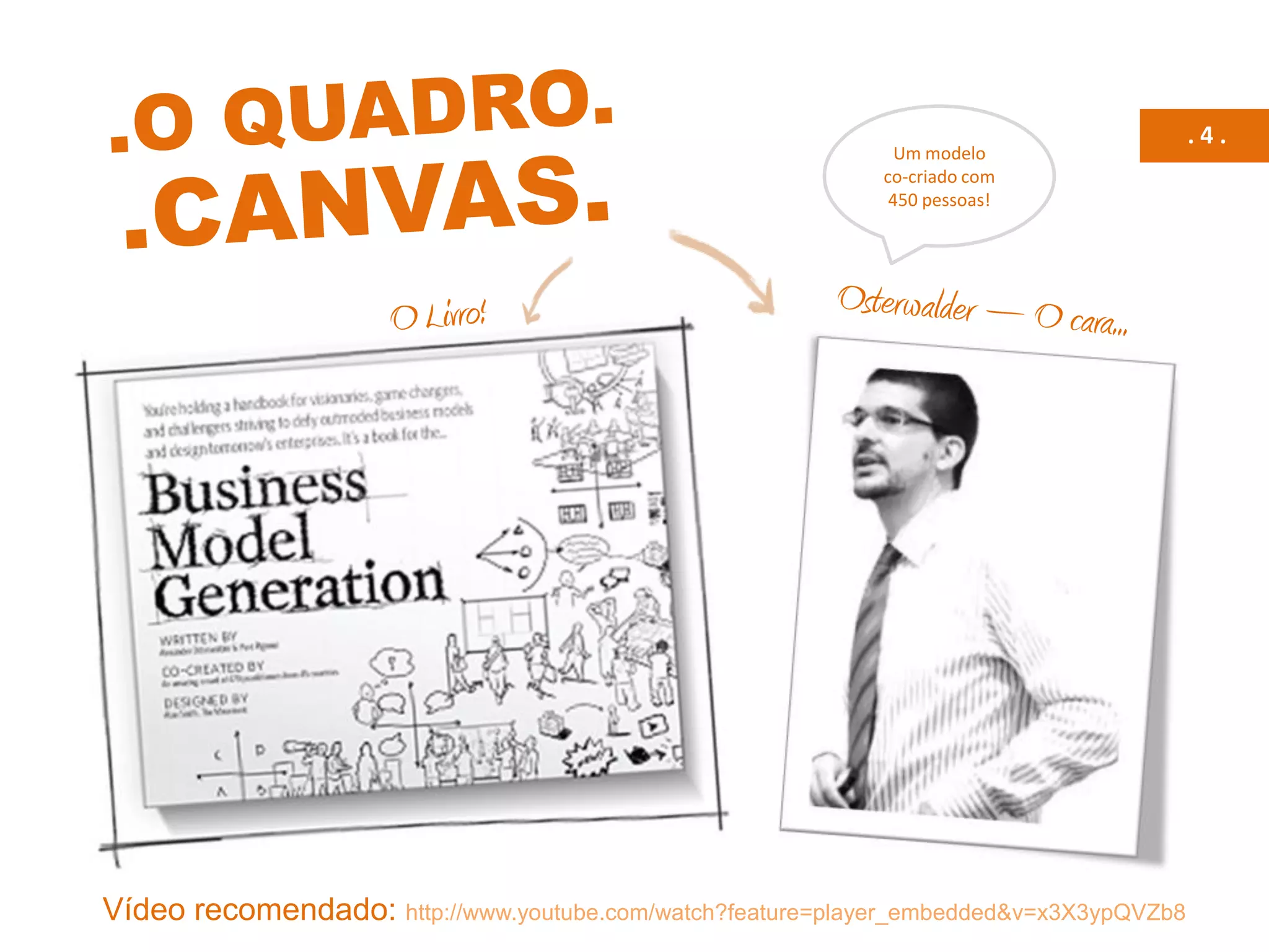 . 4 .
Vídeo recomendado: http://www.youtube.com/watch?feature=player_embedded&v=x3X3ypQVZb8
Um modelo
co-criado com
450 pessoas!
 