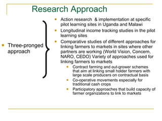 Women, markets and intra-household dynamics