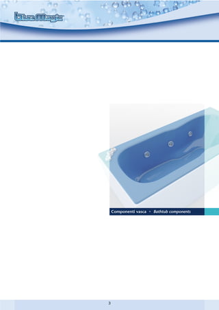 Componenti vasca • Bathtub components




3
 