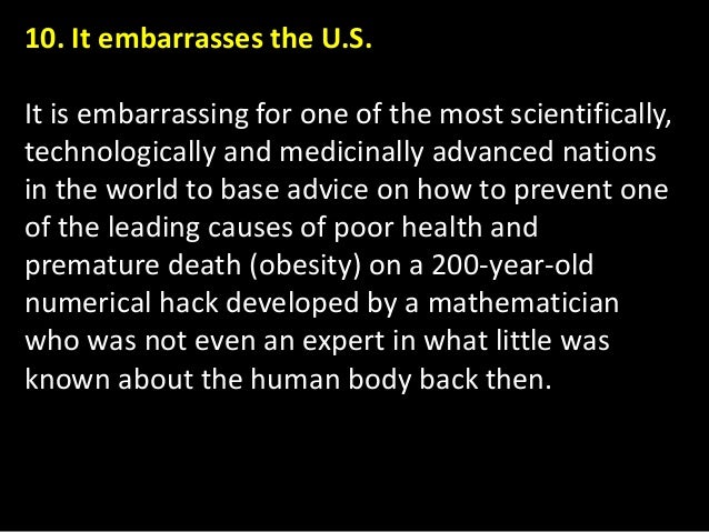 Bmi Is Bogus Top 10 Reasons Bmi Is Bogus Top 10 Reasons