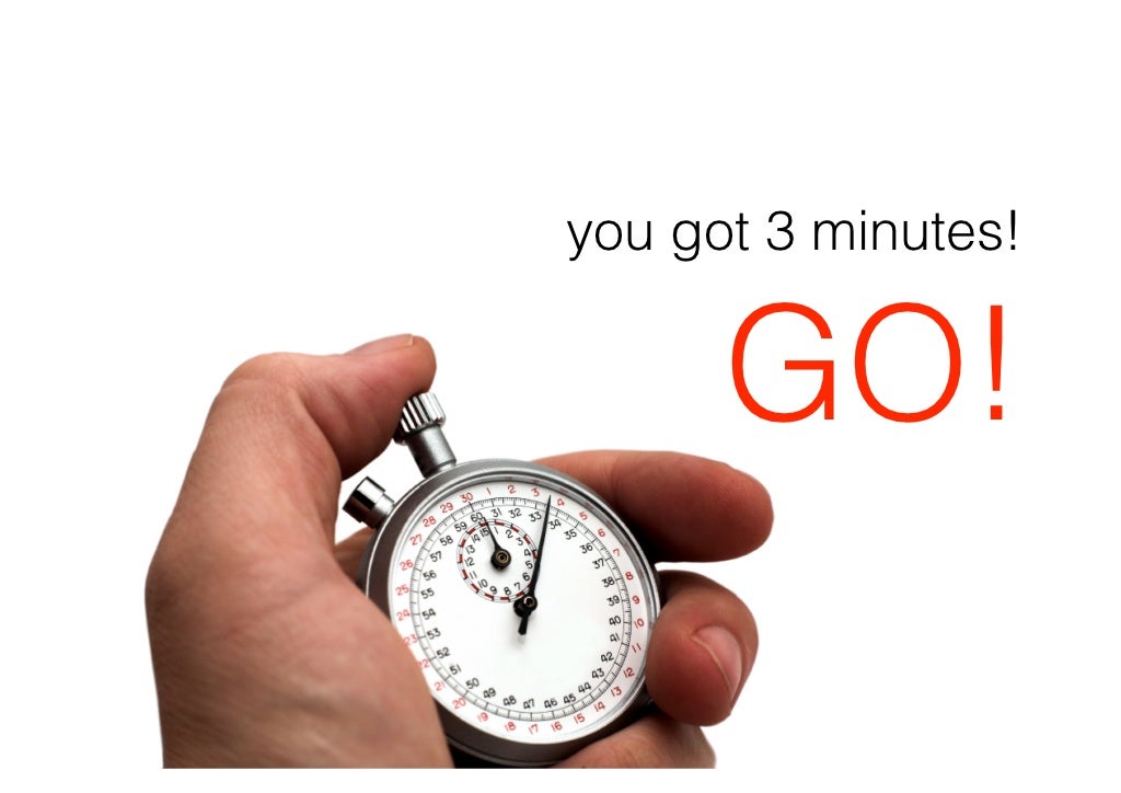 3 Minutes 3 Minutes