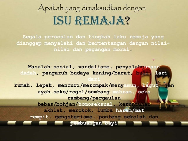 Karangan Isu Remaja Karangan Isu Remaja