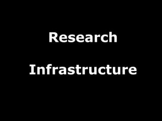 Research

Infrastructure
 