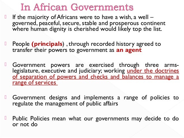 Public service transformation in africa key note speech