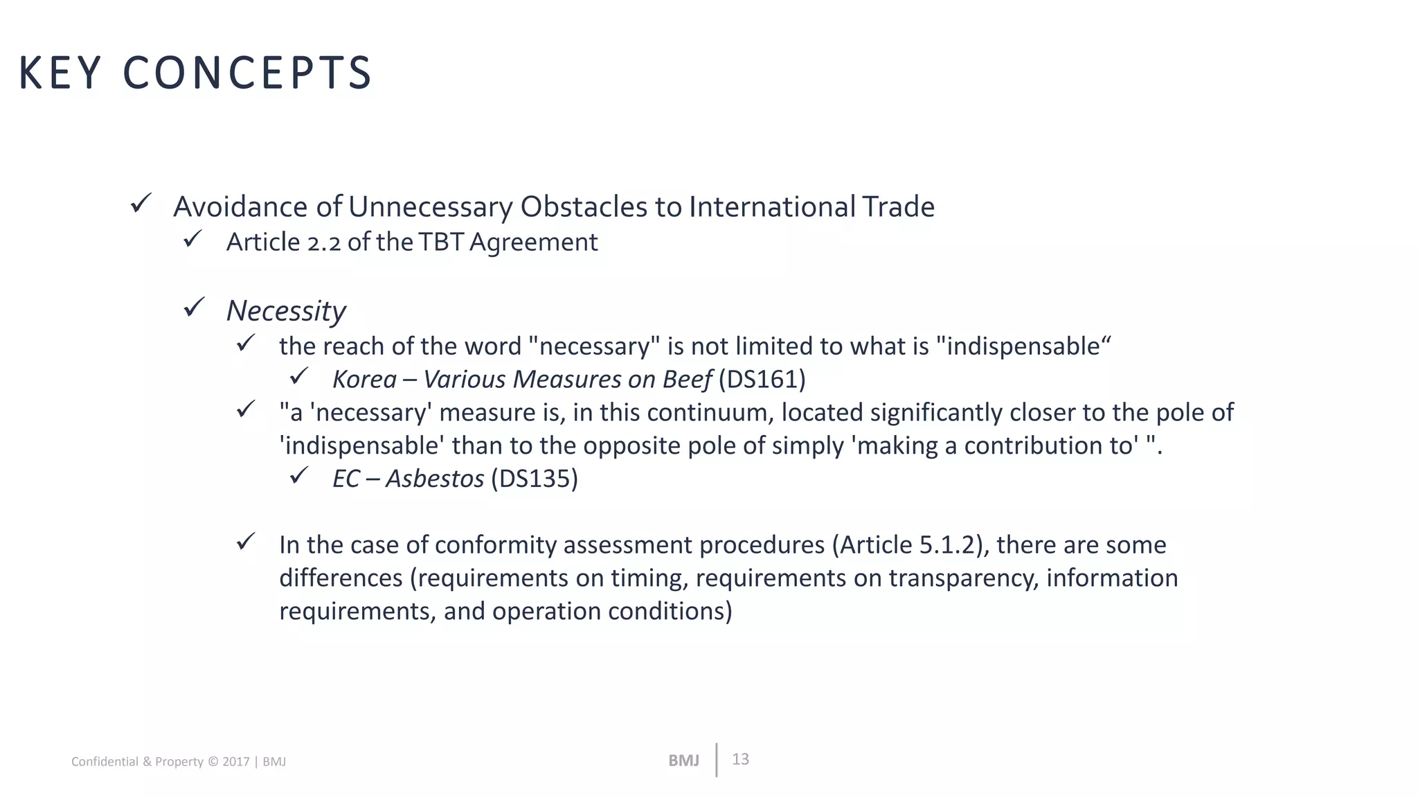 Agreement on Technical Barriers to Trade | PPTX
