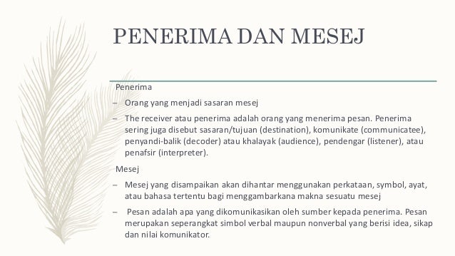 Elemen - elemen komunikasi dalam bahasa melayu