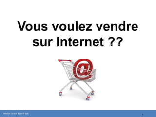 Vous voulez vendre
                sur Internet ??




Médias Sociaux & Leads B2B         5
 