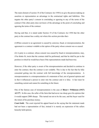 Assignment Business Law Example Of Answer