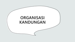 ORGANISASI
KANDUNGAN
 