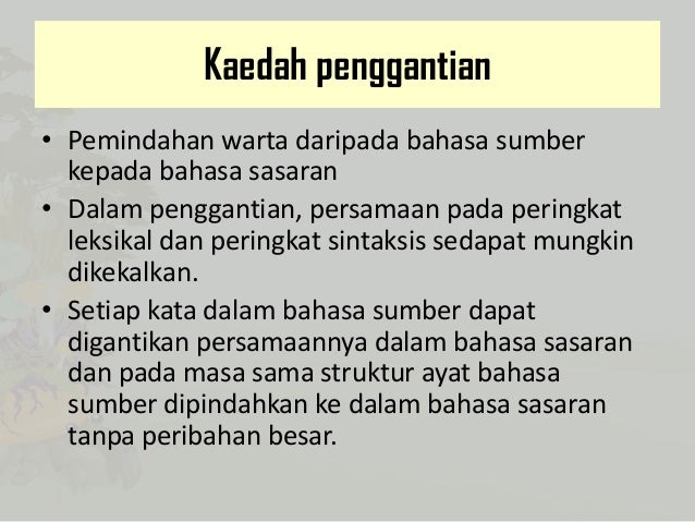 SEJARAH PERKEMBANGAN BM, PERKAMUSAN & TERJEMAHAN