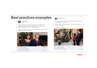 Best practices examples
 