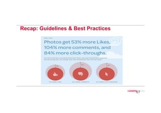 Recap: Guidelines & Best Practices
67
 