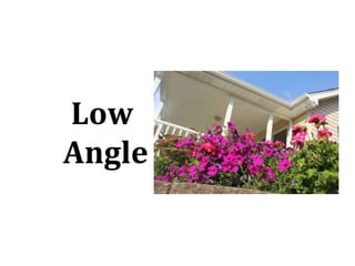 Low
Angle
 