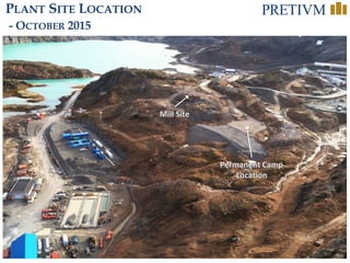 22
PLANT SITE LOCATION
- OCTOBER 2015
 