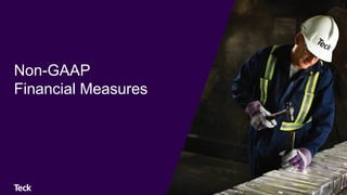 Non-GAAP
Financial Measures
 