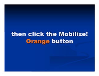 How to Create a Mobile Website using bMobilized