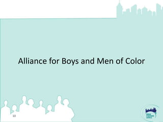 Alliance for Boys and Men of Color




10
 