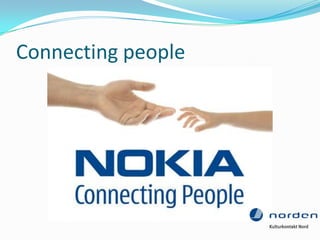 Connecting people
 
