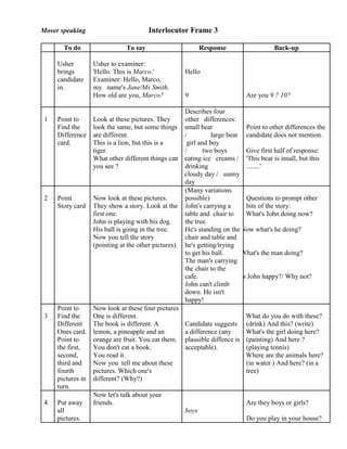 Bộ đề mover speaking | PDF