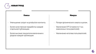 Ключевые метрики при работе с Facebook 