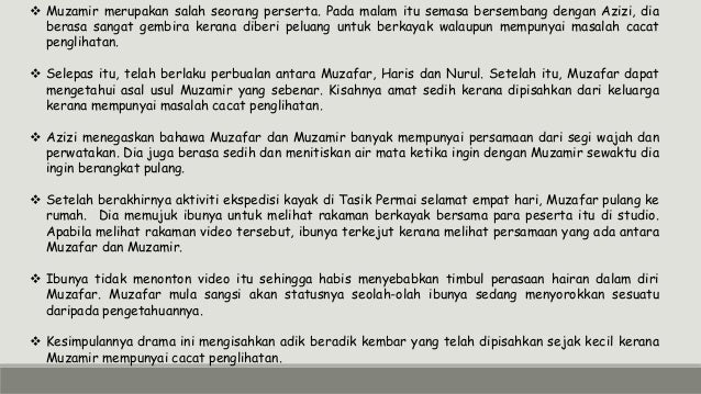 Gaya Bahasa Drama Tenang Tenang Air Di Tasik Bmp3073
