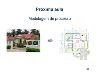 31
Próxima aula
Modelagem de processo
 