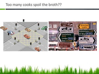 Too many cooks spoil the broth??
 