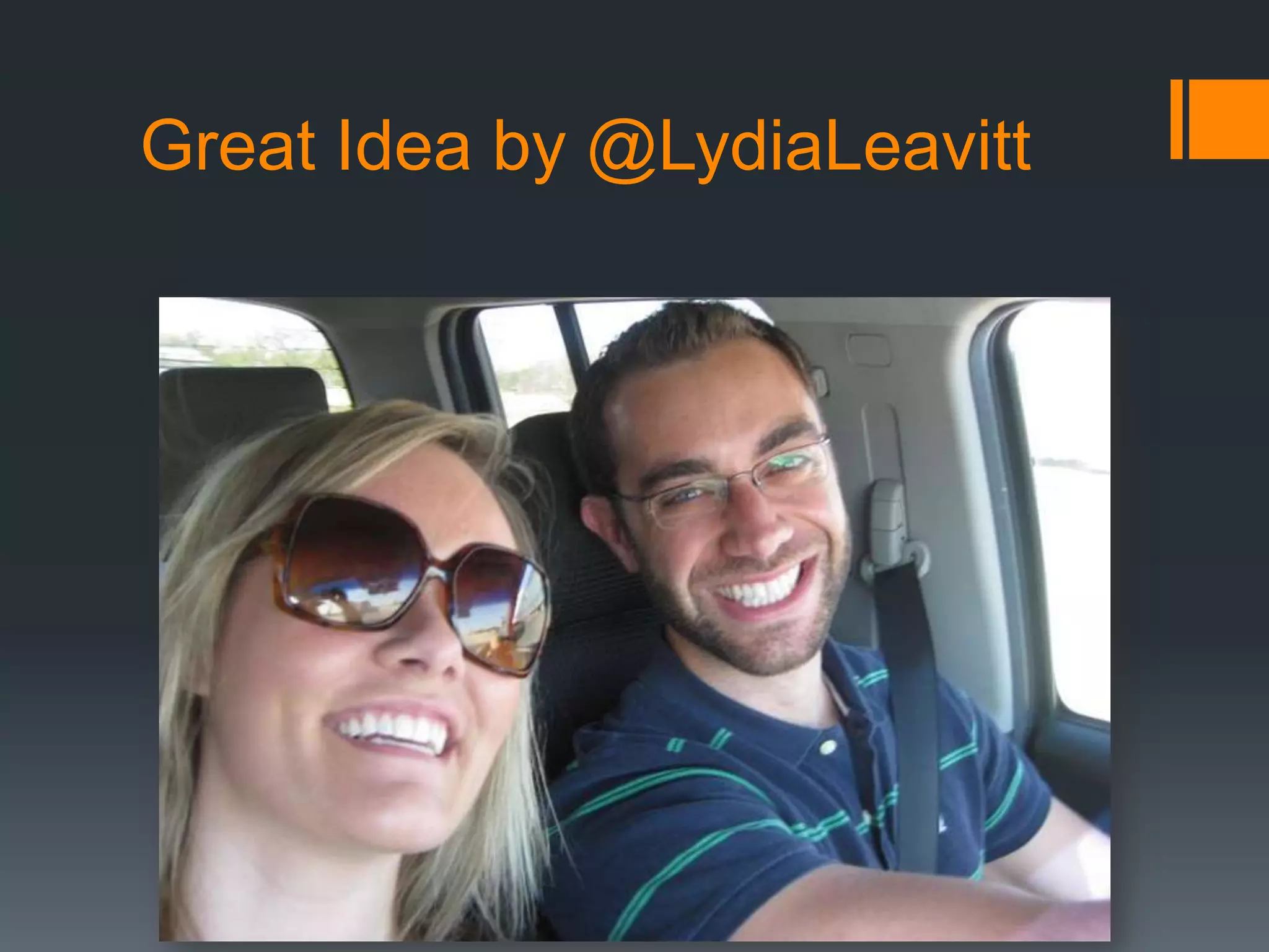 Great Idea by @LydiaLeavitt