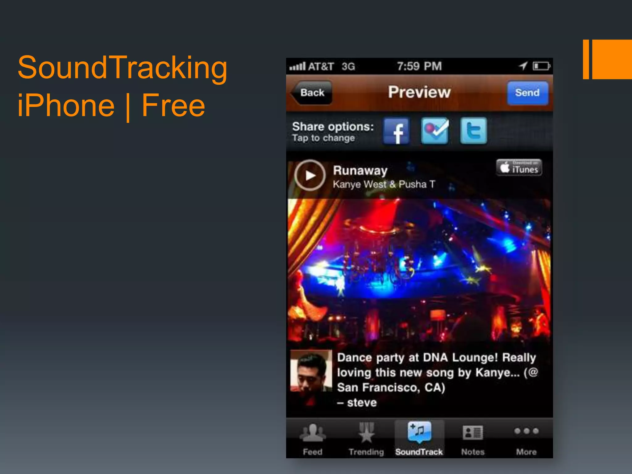 SoundTrackingiPhone | Free