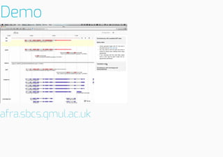 Demo

afra.sbcs.qmul.ac.uk

 