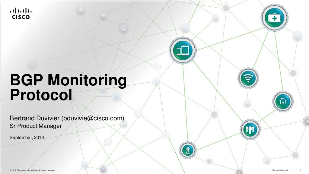 BGP Monitoring Protocol
