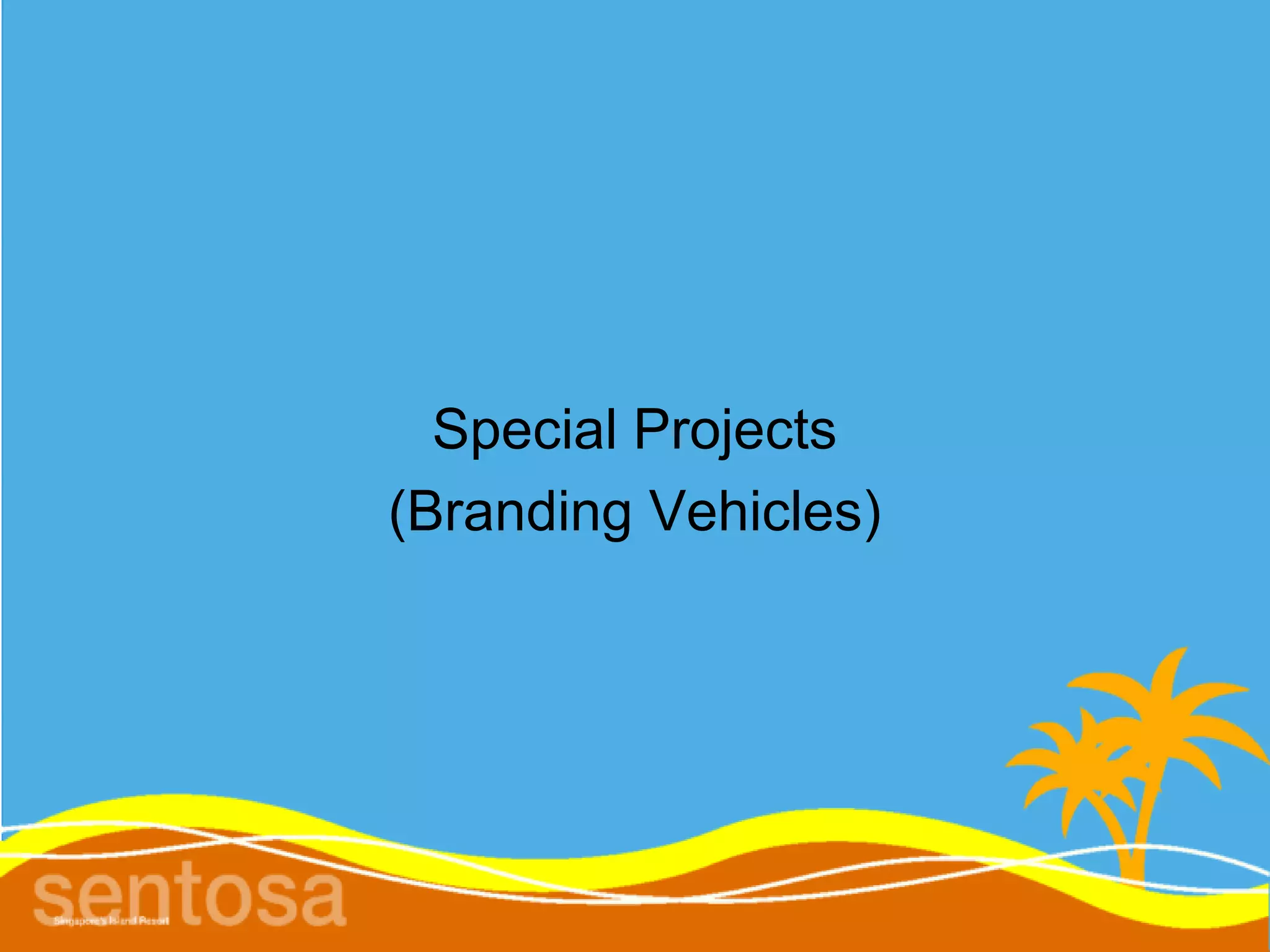 Special Projects
(Branding Vehicles)
 