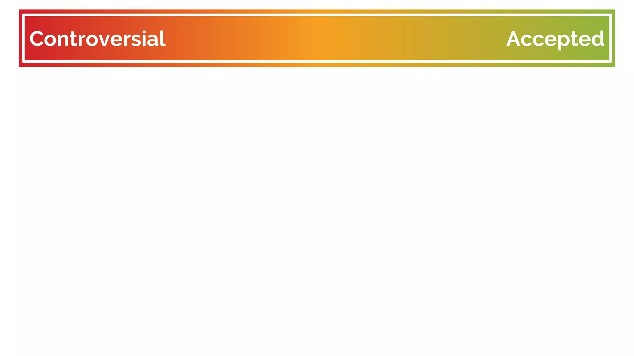 Controversial Accepted
 