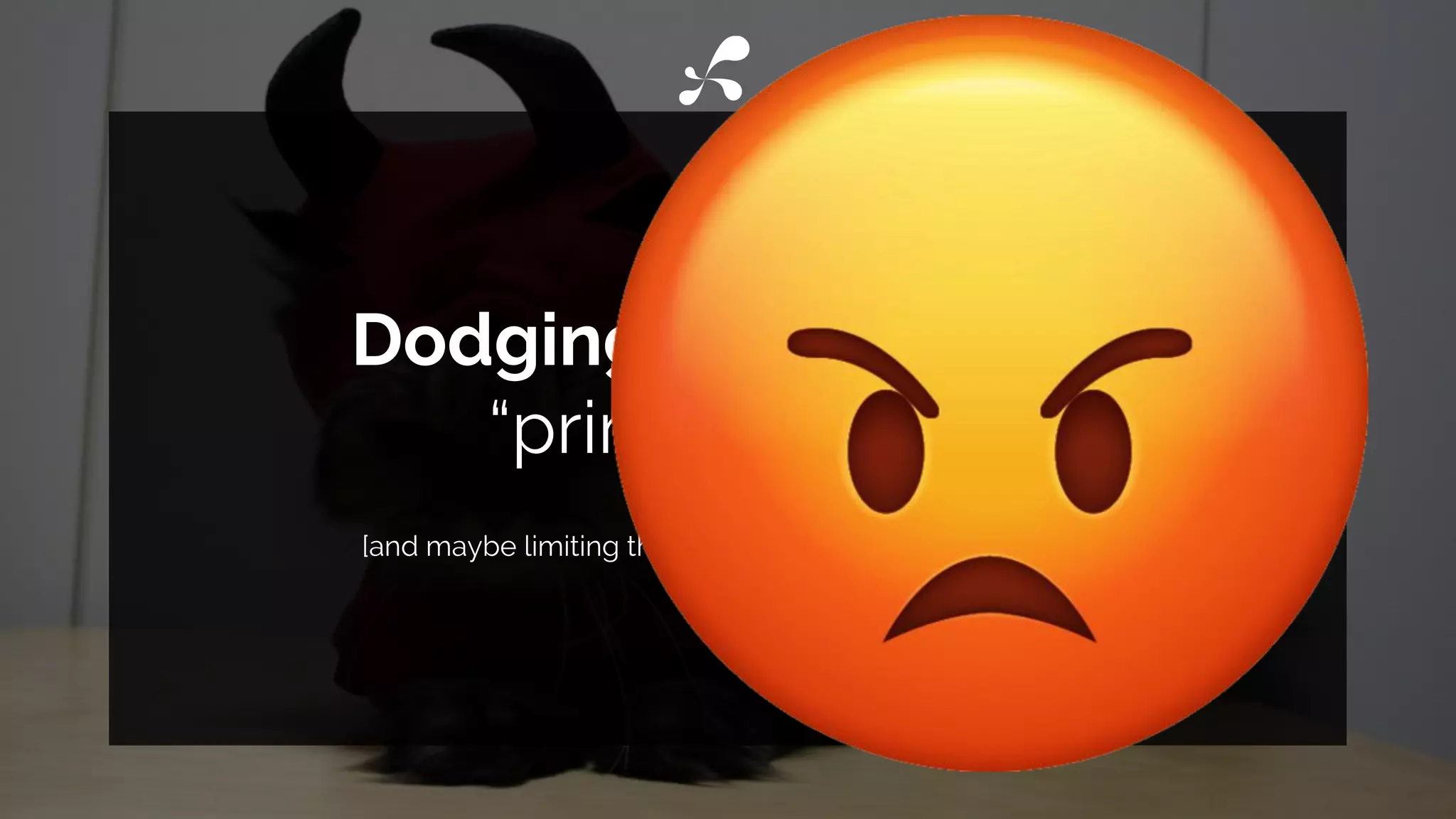 Dodging the question
“primarily use”
[and maybe limiting the “crap” comments to RankBrain?]
 