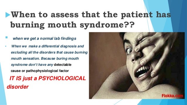 neurontin for burning mouth syndrome