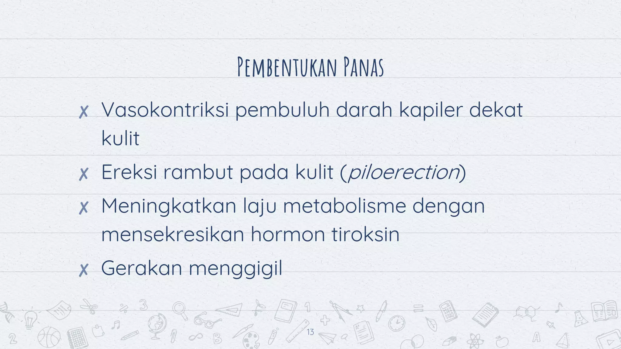 Hormon Rambut Pengukuran dan Regulasi Suhu Tubuh | PPTX