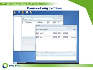 Внешний вид системы 