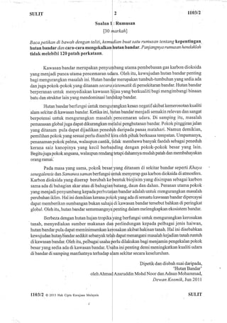 Contoh Soalan Peperiksaan Bahasa Melayu Tingkatan 5 Pdf