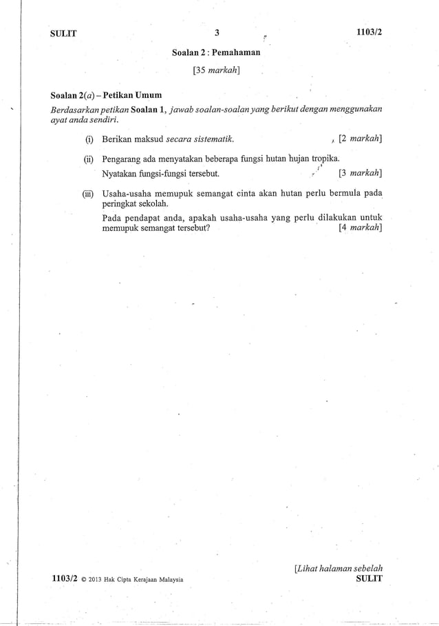 Contoh Soalan Peperiksaan Bahasa Melayu Tingkatan 5 Pdf