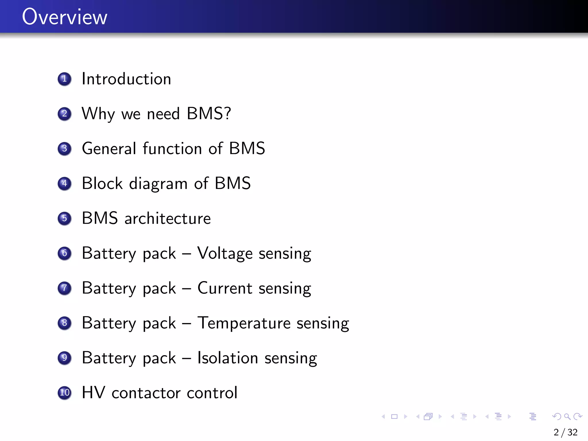 BATTERY MANAGEMENT SYSTEM (BMS) IN ELECTRIC VEHICLES | PDF