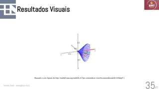 47
Resultados Visuais
Geraldo Xexéo - xexeo@cos.ufrj.br
35
Baseado e com figuras de http://mathdl.maa.org/mathDL/4/?pa=content&sa=viewDocument&nodeId=636&pf=1
 