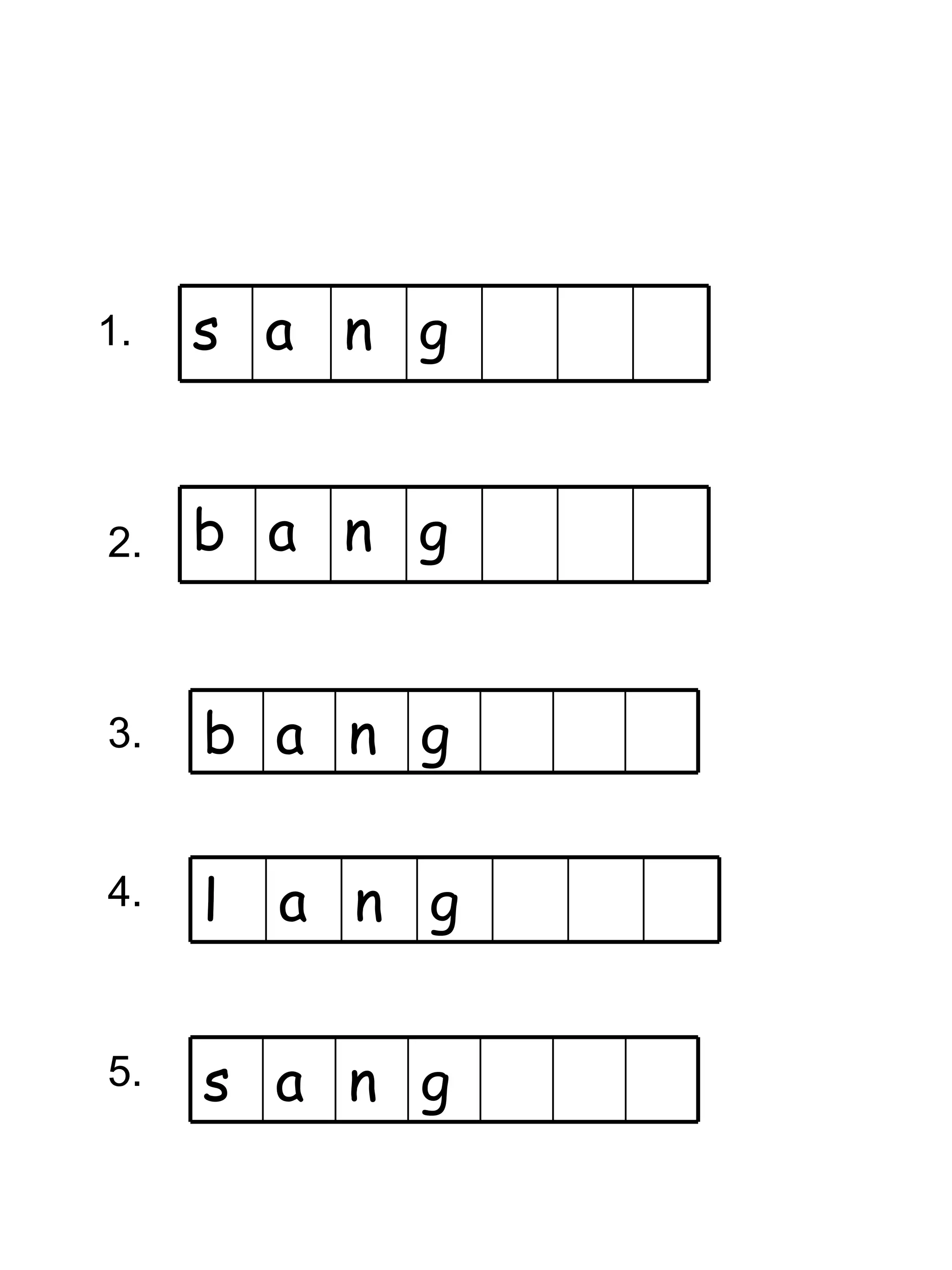 1. 2. 3. 4. 5. g n a s g n a b g n a b g n a l g n a s 