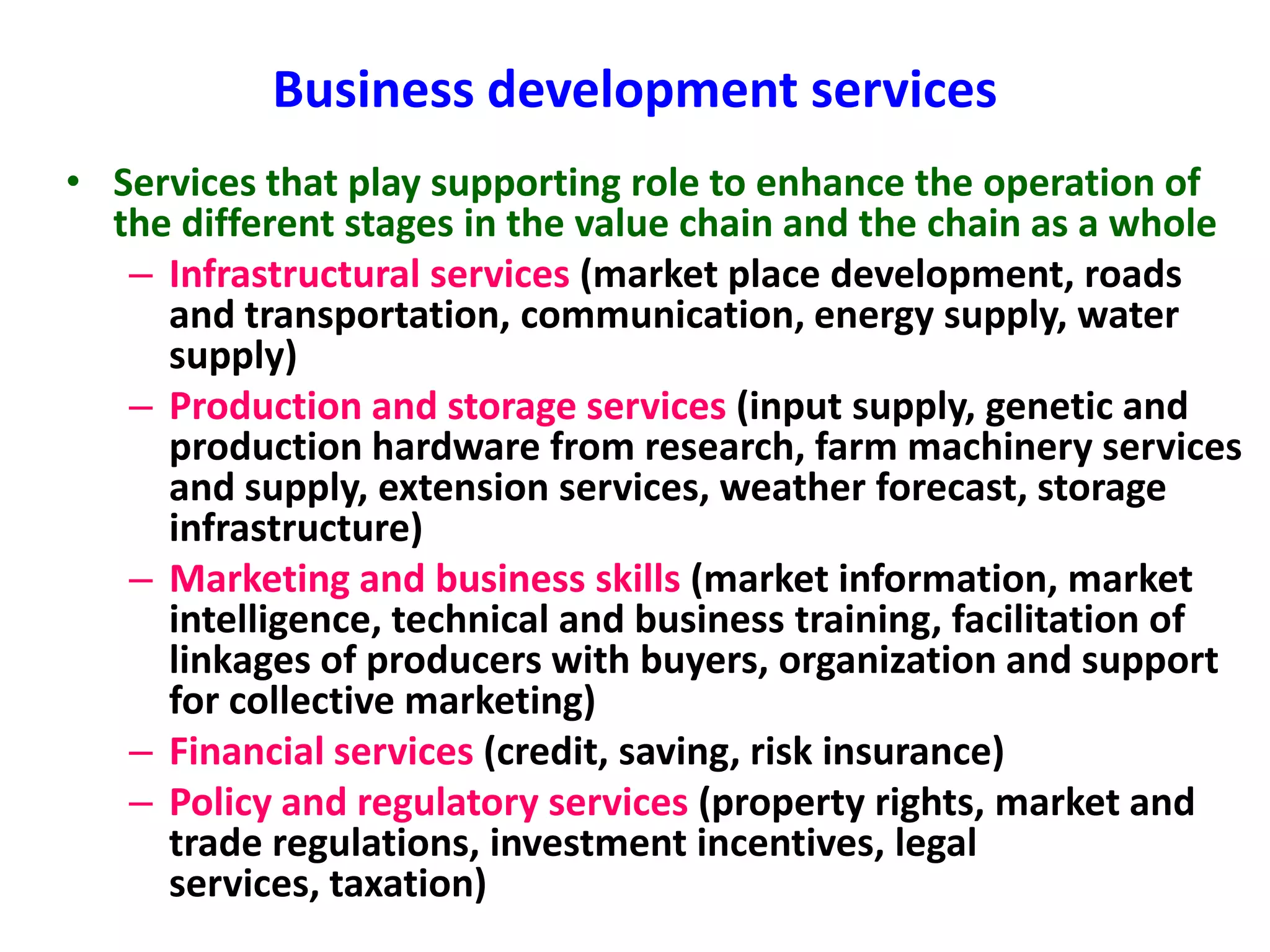 Sheep and goat value chains development in Ethiopia: Basic concepts of ...